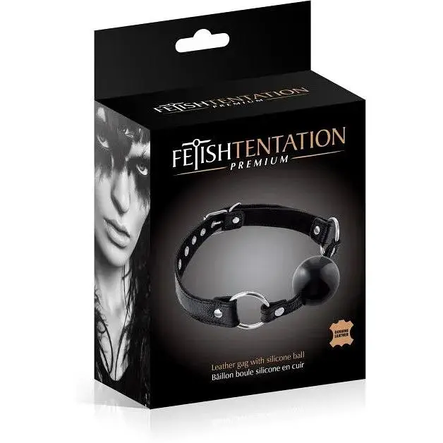 Кляп Fetish Tentation Premium LeaTher Gag - фото 2