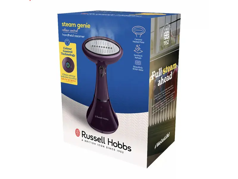 Відпарювач Russell Hobbs Steam Genie Colour Control 27410-56 - фото 2