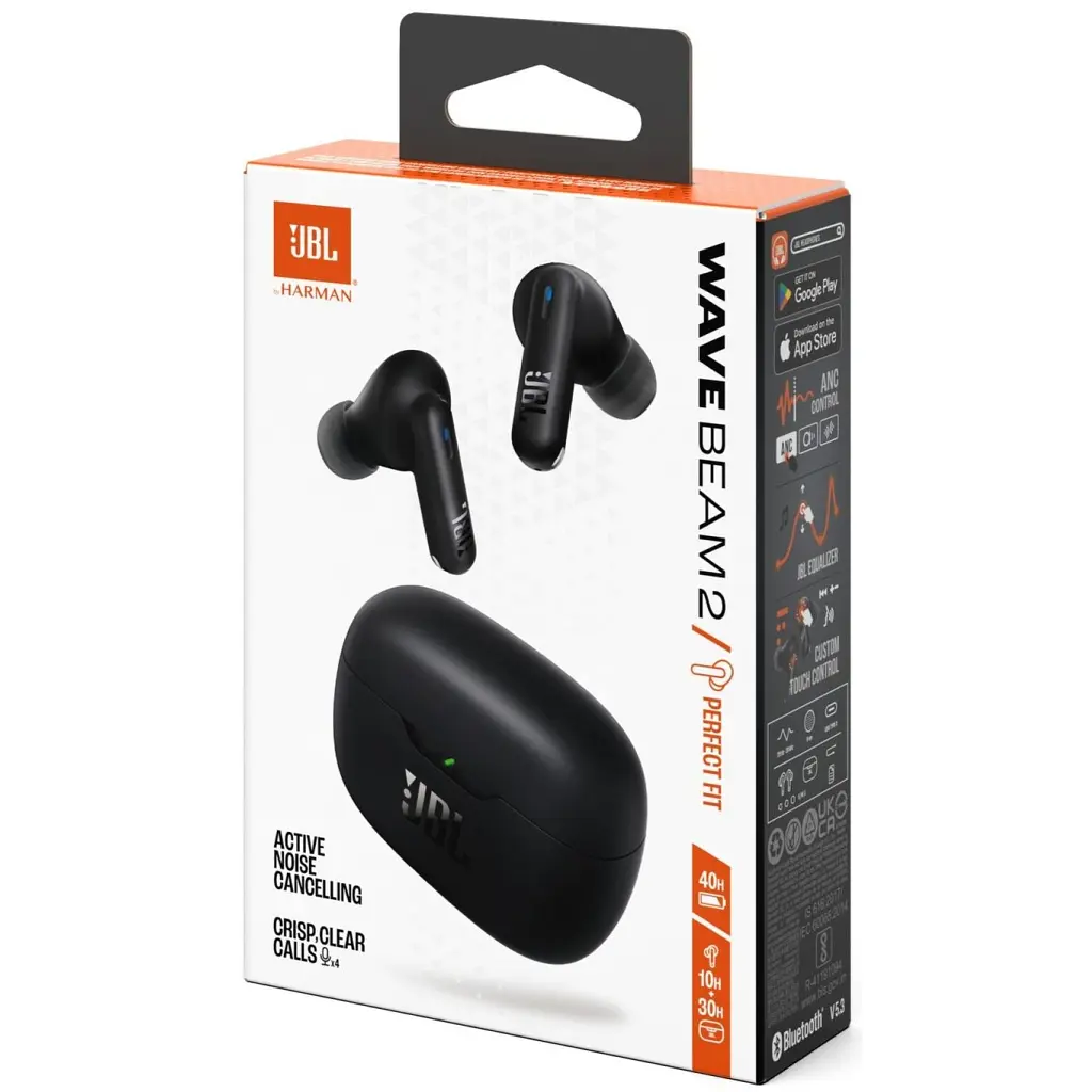 Навушники JBL Wave Beam 2 Black (JBLWBEAM2BLK) - фото 11