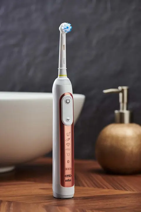 Электрическая зубная щетка Oral-B Special Edition Genius X Rose Gold, розовый - фото 6