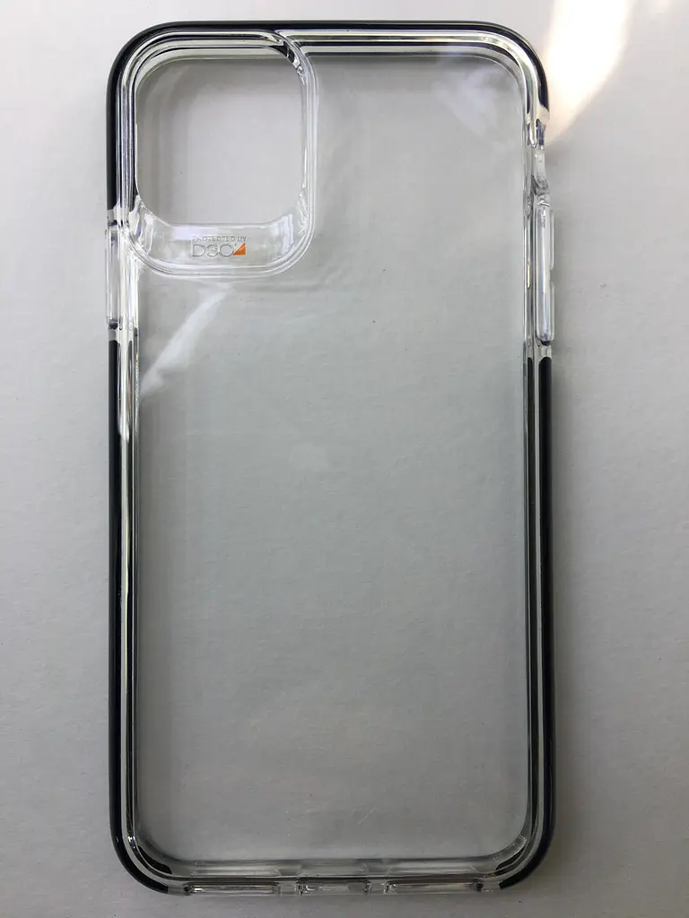 Протиударний прозорий чохол GEAR4 Piccadilly D3O для iPhone 11 (6.1") Black + Transparent - фото 3