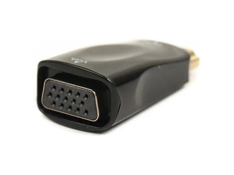 Адаптер PowerPlant HDMI to VGA w/Audio Black (CA910267) - фото 2
