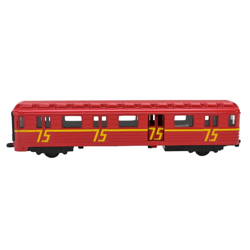 Дитячий ігровий Вагон-метро 7875M(Red) масштаб 1:43 - фото 2