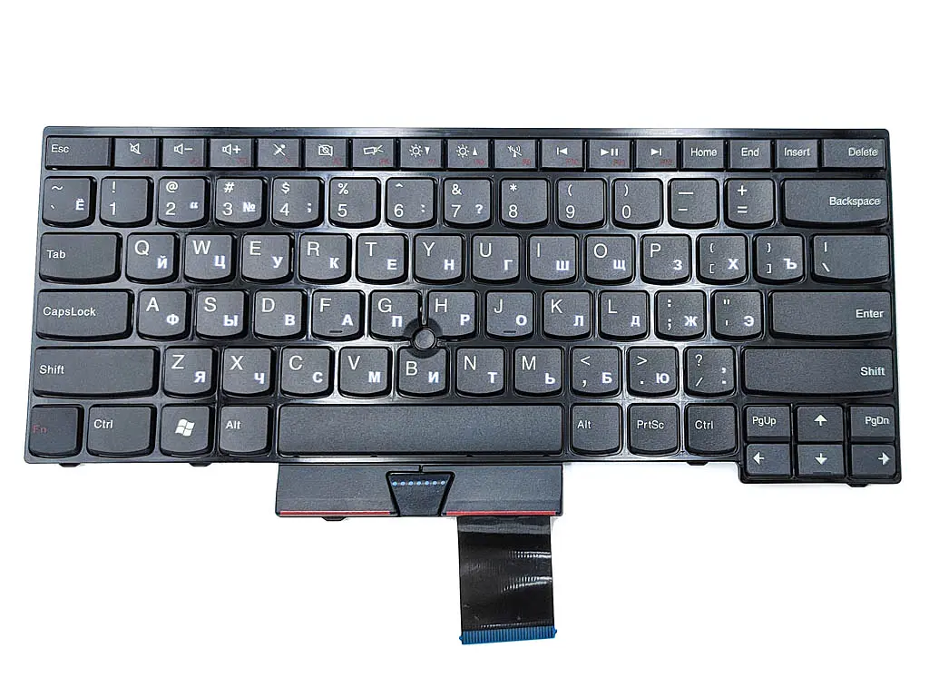 Клавіатура для Lenovo ThinkPad E430, E330, E335, E430C, E435 (RU BLACK). Оригінал. - фото 3
