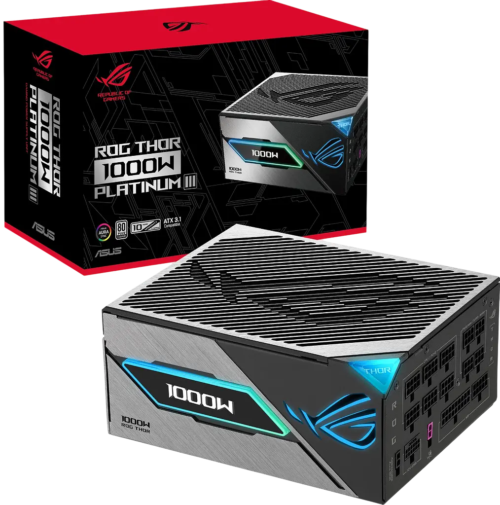 Блок живлення ASUS ROG THOR 1000W 80+ Platinum (ROG-THOR-1000P3-GAMING) - фото 3