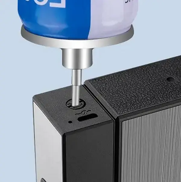 Портсигар на 20 сигарет із запальничкою та електроприкурювачем HL-424 Black Brown ЗСУ (15696) - фото 5