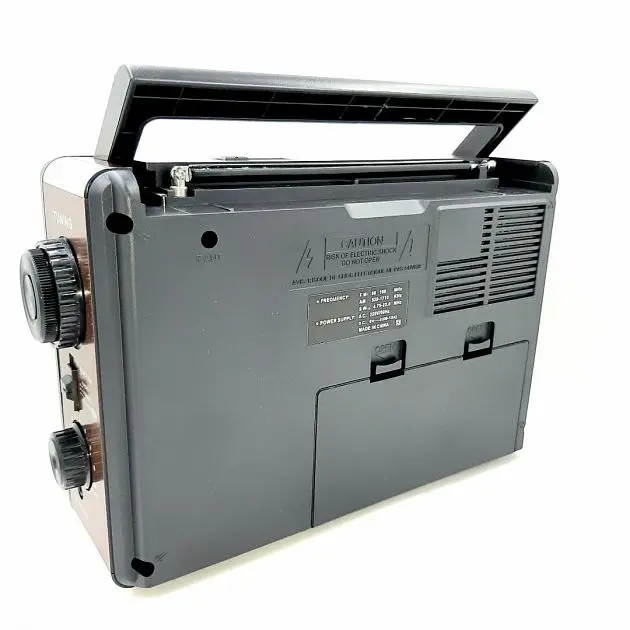 Радіоприймач акумуляторний всехвильовий 4хR20 MP3 USB FM 88-108MHz радіо Golon RX-9966 UAR - фото 3