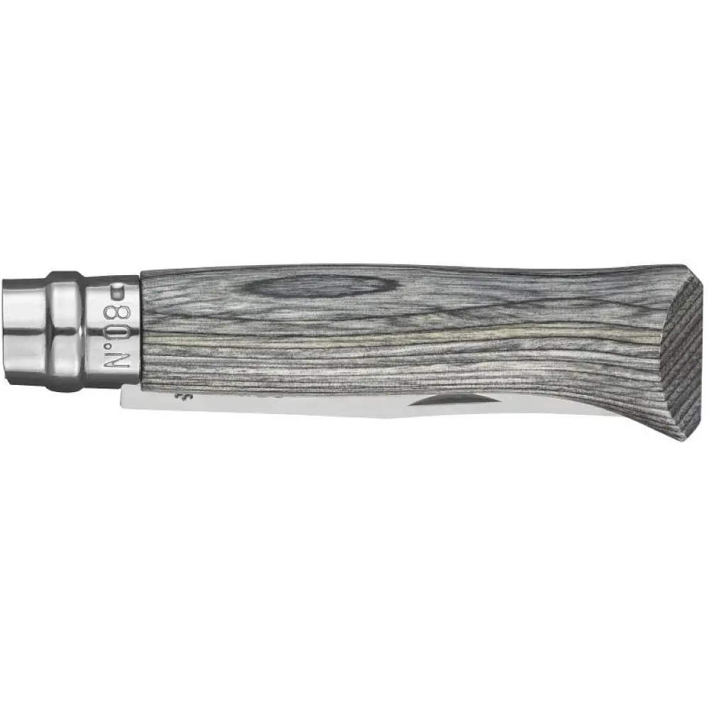 Нож Opinel №8 VRI Laminated. Цвет – серый - фото 2