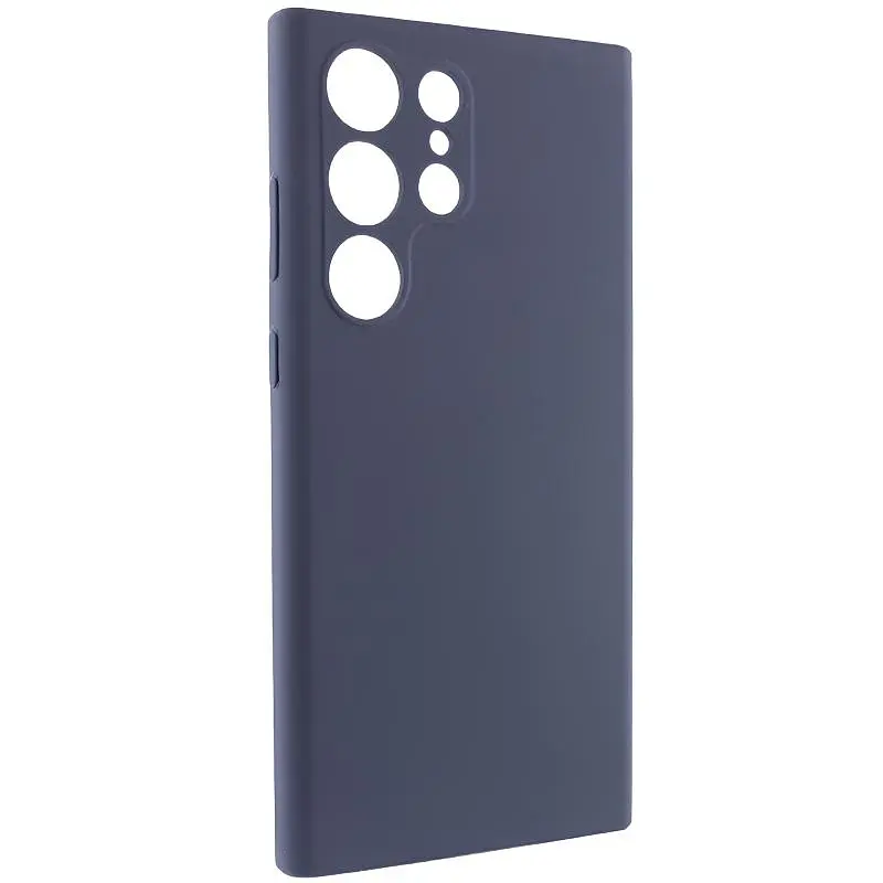 Чохол TPU GETMAN Liquid Silk Full Camera для Samsung Galaxy S26 Ultra Синій / Midnight Blue - фото 2