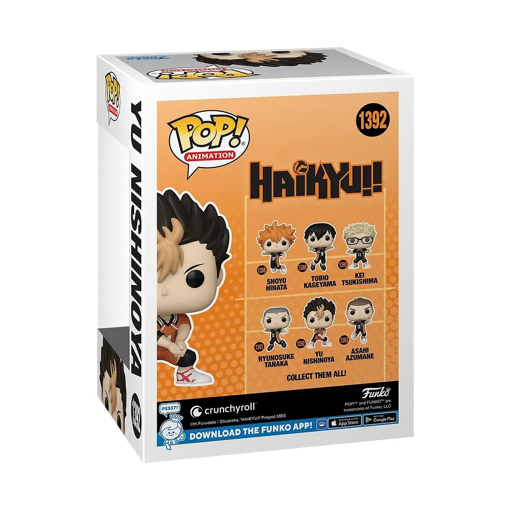 Фігурка Фанко Поп Funko Pop Haikyuu!! Волейбол! Нішиної 10 см FP H H  1392 - фото 3