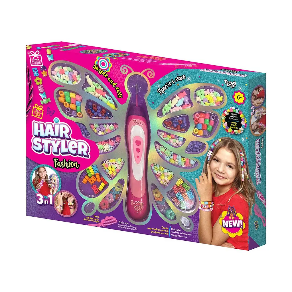 Набір для творчості "Hair Styler. Fashion" метелик