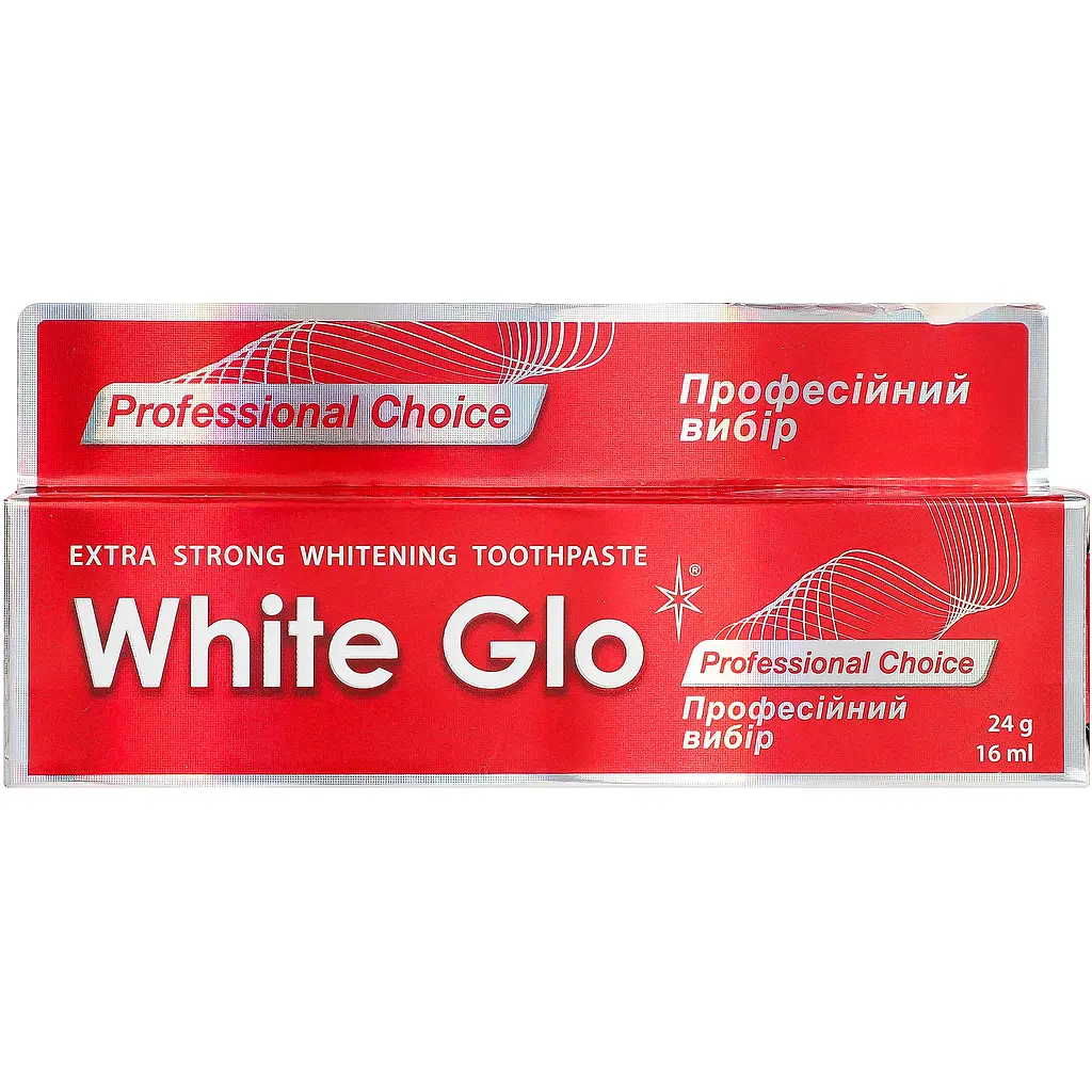 Відбілююча зубна паста White Glo професійний вибір 24 г - фото 3