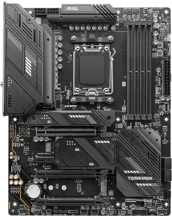 Материнская плата MSI MAG X670E TOMAHAWK WIFI - фото 4