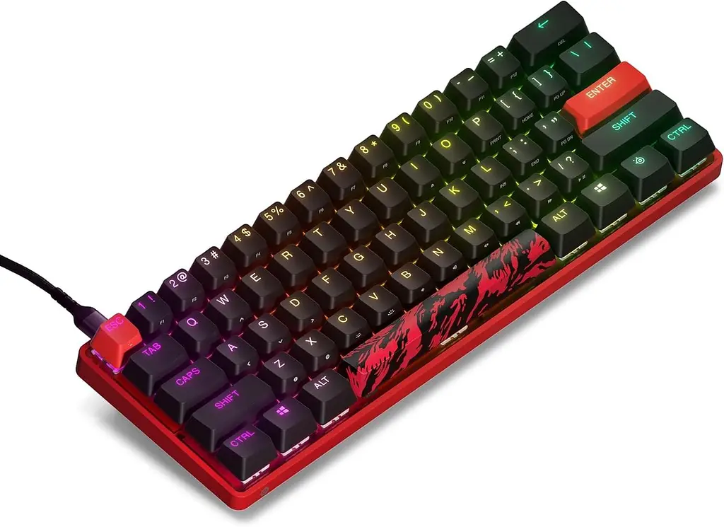 Клавиатура SteelSeries Apex 9 Mini OptiPoint Faze Clan UA (64853) - фото 3