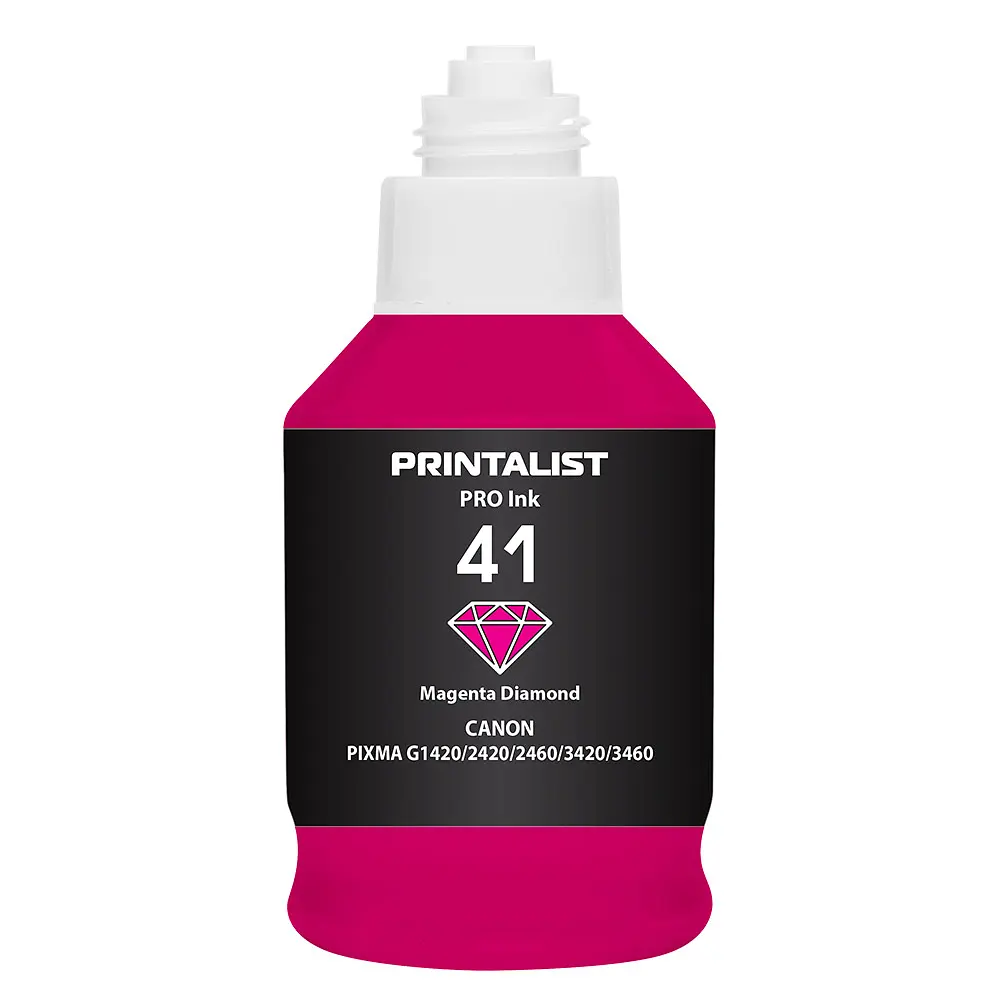 Чорнило PRINTALIST GI-41 для Canon Pixma G2420/3420 190г Magenta водорозчинне (PL41M) - фото 6