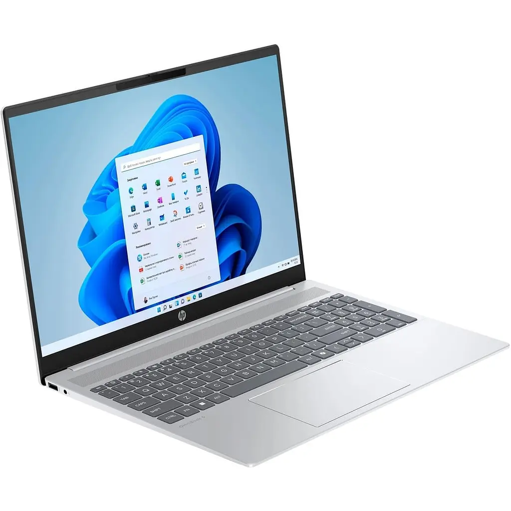 Ноутбук HP 16 OmniBook 5 16-af1019ua 2K IPS AG/U7-255U/16GB/512 SSD/UMA/DOS/Silver (BV5X0EA) - фото 2