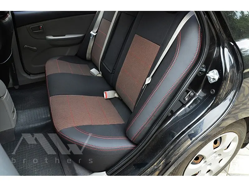 Авточохли модельні MW Brothers для Kia Cerato I c 2004 - фото 7