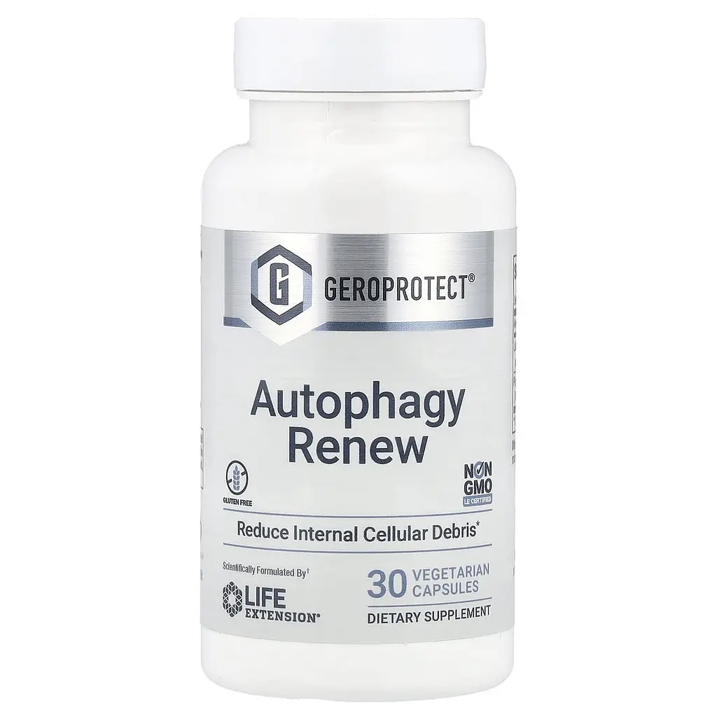 Формула долголетия, GeroProtect, Autophagy Renew, возобновление аутофагии, 30 вегета Life Extension vit0001697 - фото 2