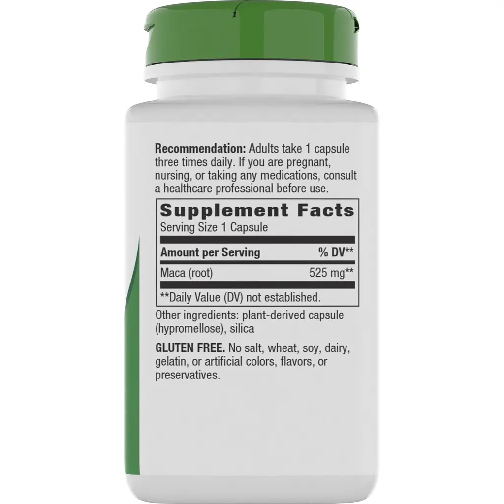Корінь маки Nature's Way Maca Root 525 mg, 100 вегакапсул - фото 2