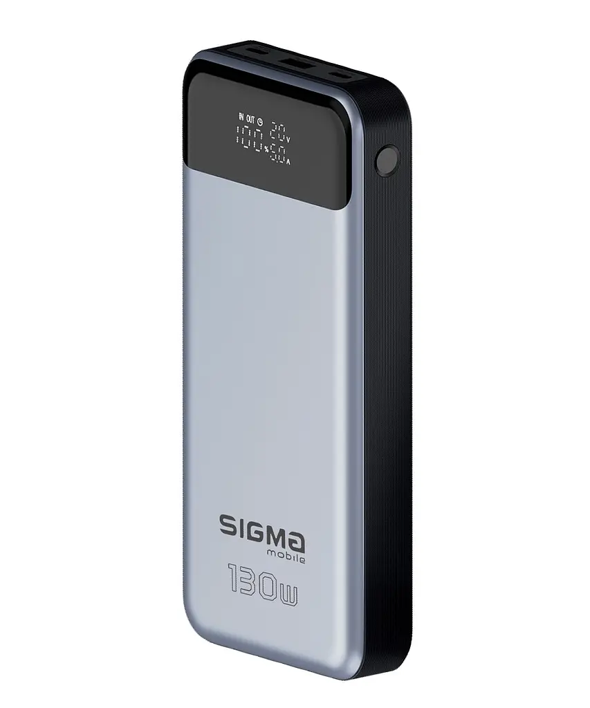 Універсальна мобільна батарея Sigma mobile X-Power SI30A7QLX 30000mAh Silver (4827798479117) - фото 4