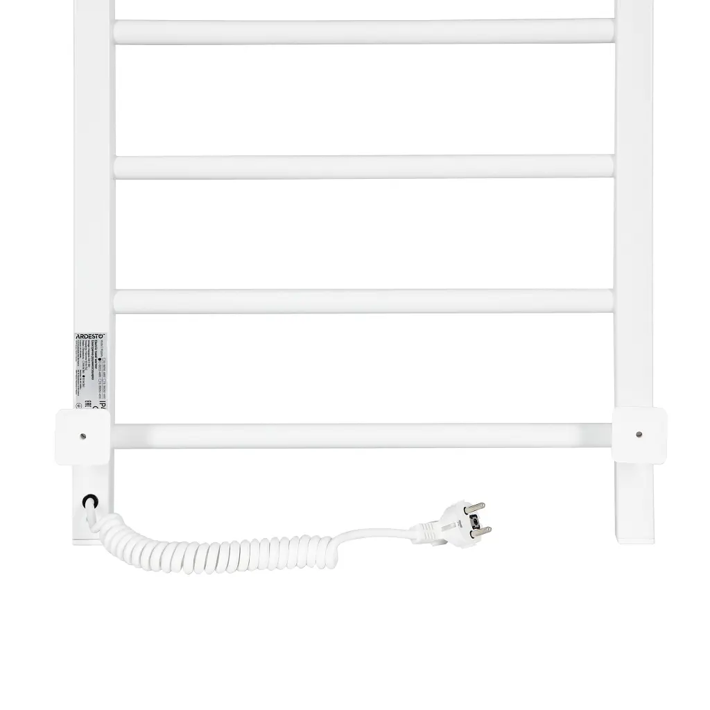 Сушарка для рушників ARDESTO SMART, 480x800мм, праве підключення, білий (12-166053-4880) - фото 4