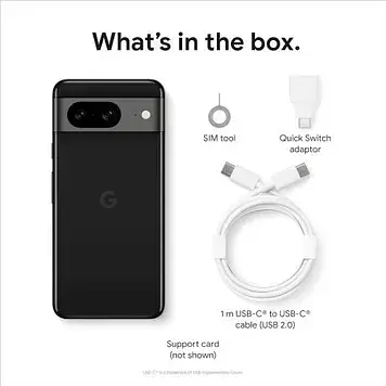 Смартфон Google Pixel 8 8/256GB Obsidian - фото 3