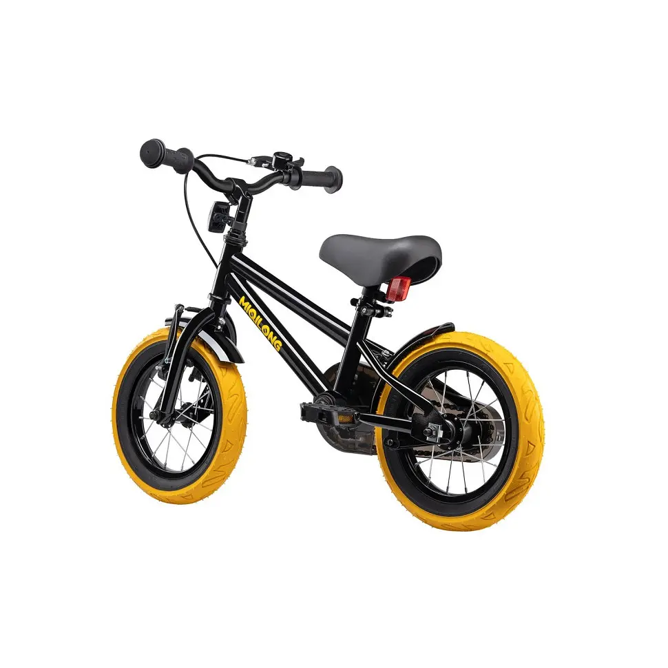 Детский велосипед Miqilong ST ATW-ST12-BLACK 12" Черный - фото 3