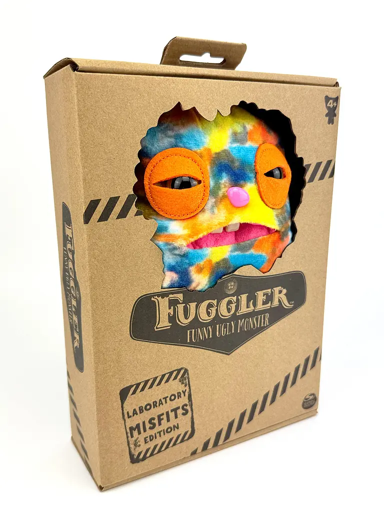 М'яка іграшка монстрик із зубами Фуглер Зайчик Fuggler Funny Ugly Monster Фаглер зубастик 22см шалений кролик - фото 2