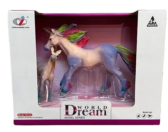 Набір фігурок «Єдиноріг» 2 шт фіолетовий, Dino Toys