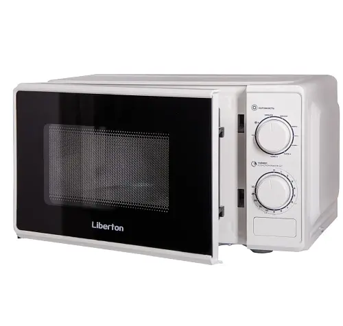 Мікрохвильова піч Liberton LMW-2707, White, 700W, 20 л, рівні потужності 9, розморожування за вагою, таймер 30 хв - фото 3
