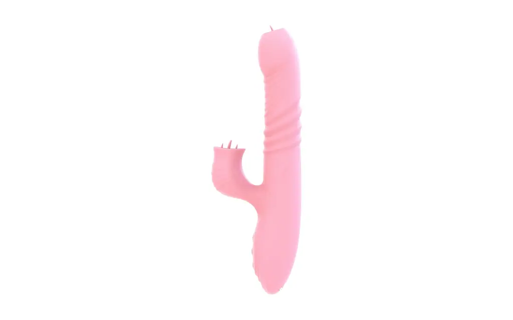 Вібратор для подвійної стимуляції Fanny Pink Boss Series 26-00156 98698