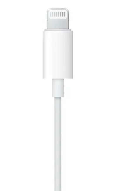 Навушники Apple EarPods Lightning (MMTN2ZM/A) — оригінальні, з мікрофоном та пультом керування - фото 7