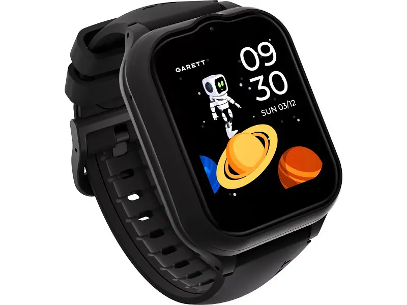 Дитячий смарт-годинник Garett Kids eSIM 4G Black - фото 2