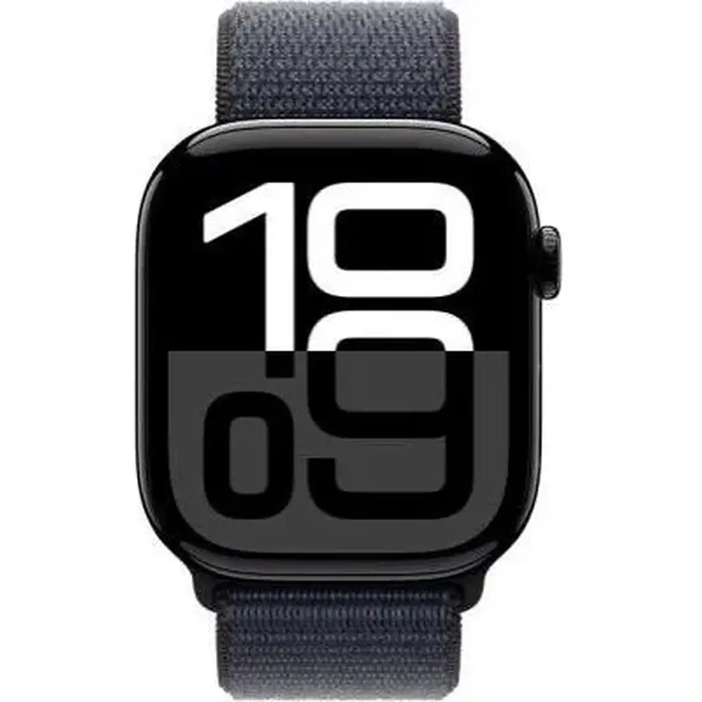 Смарт-годинник Apple Watch Series 10 GPS 46мм Jet Black Aluminum Case w. Ink Sport Loop (MWWR3) - фото 2