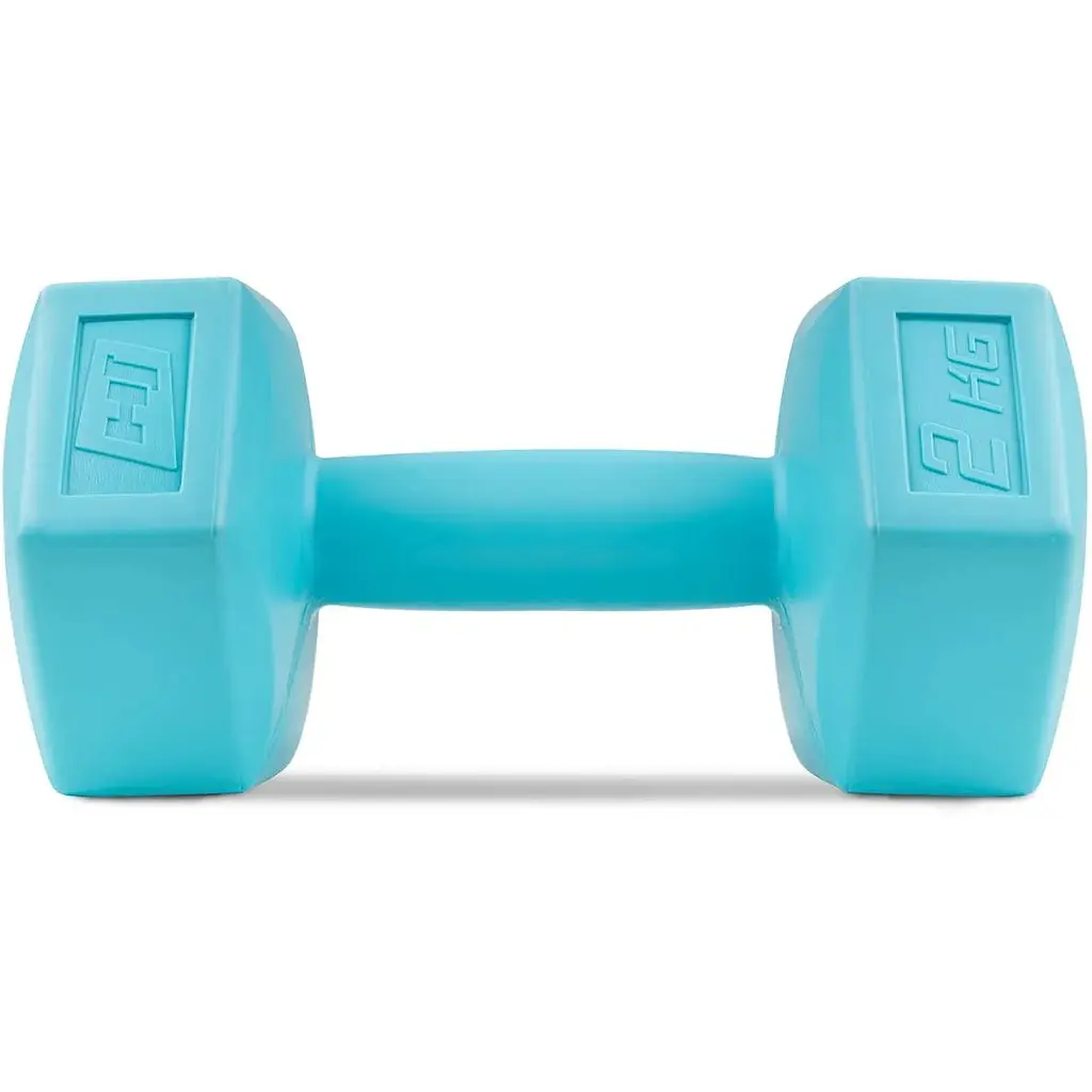 Гантели для фитнеса Hop-Sport HS-C020DH композитные 2х2кг - фото 3