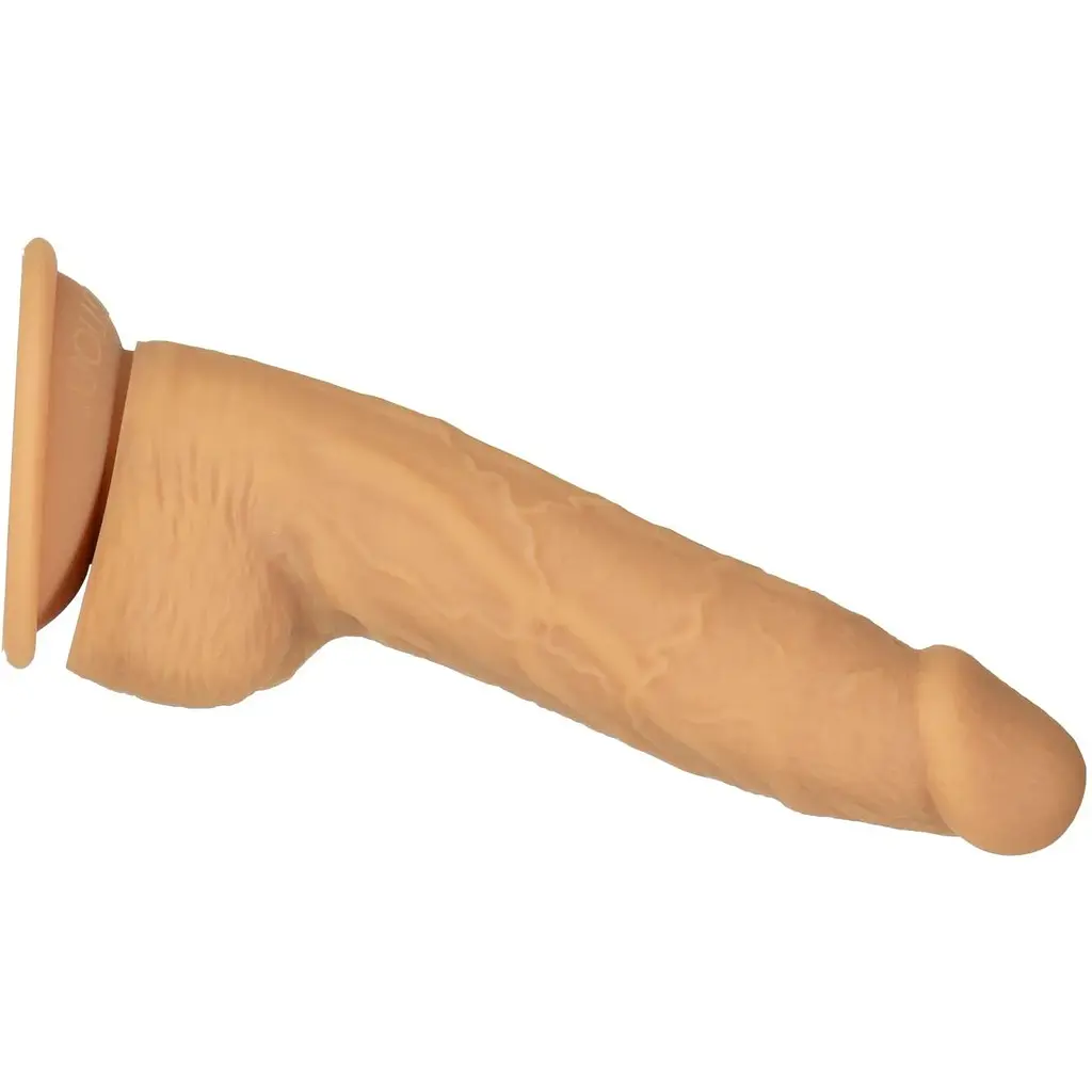 Фалоімітатор Addiction Dual Density silicone Dildo Caramel 8 - фото 3