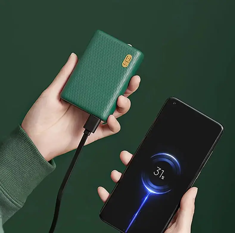 Внешний аккумулятор ZMi Mini Powerbank 10000 mAh 22.5W QB817 Green - фото 3