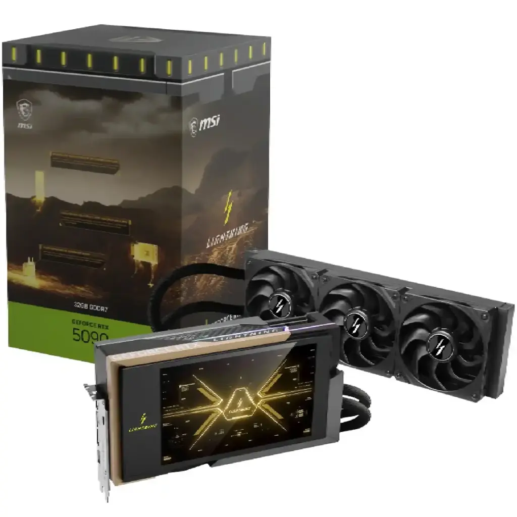 Відеокарта MSI Nvidia GeForce RTX 5090 LIGHTNING Z 32G (G5090-32LZ)