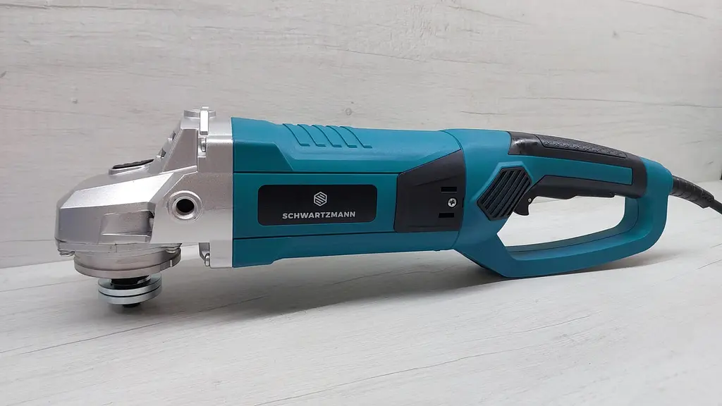 Угловая шлифмашина Schwartzmann AG2350SP с поворотной задней рукояткой и 3-х позиционной дополнительной ручкой - фото 7