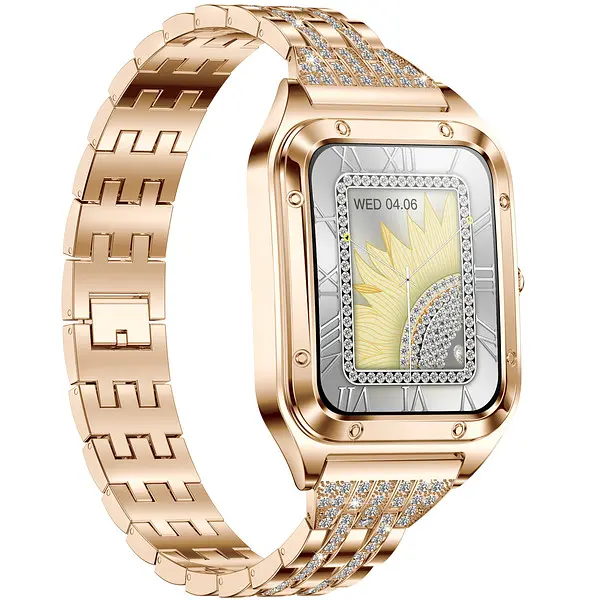 Годинник Smart Flower New Gold, 2 ремінця - фото 7