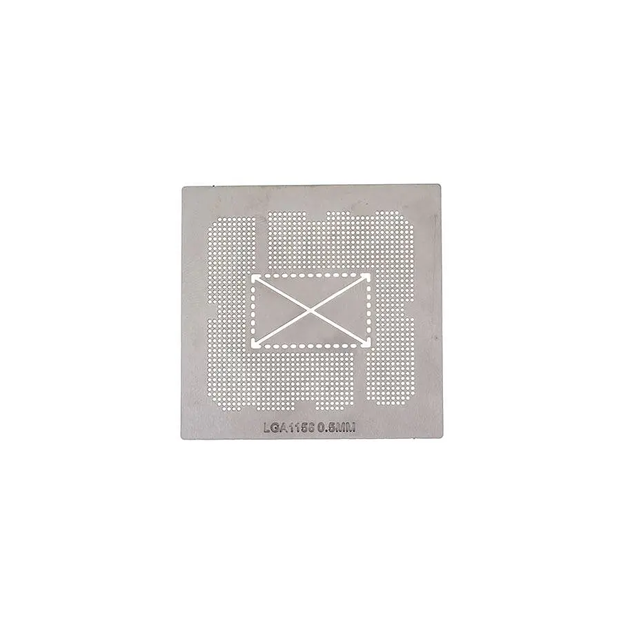 Трафарет прямого нагріву LGA1156 0.5MM