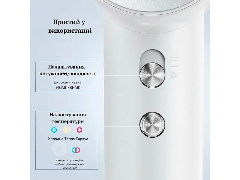 Фен Laifen Swift White (LF03-WHS-EU) - фото 9