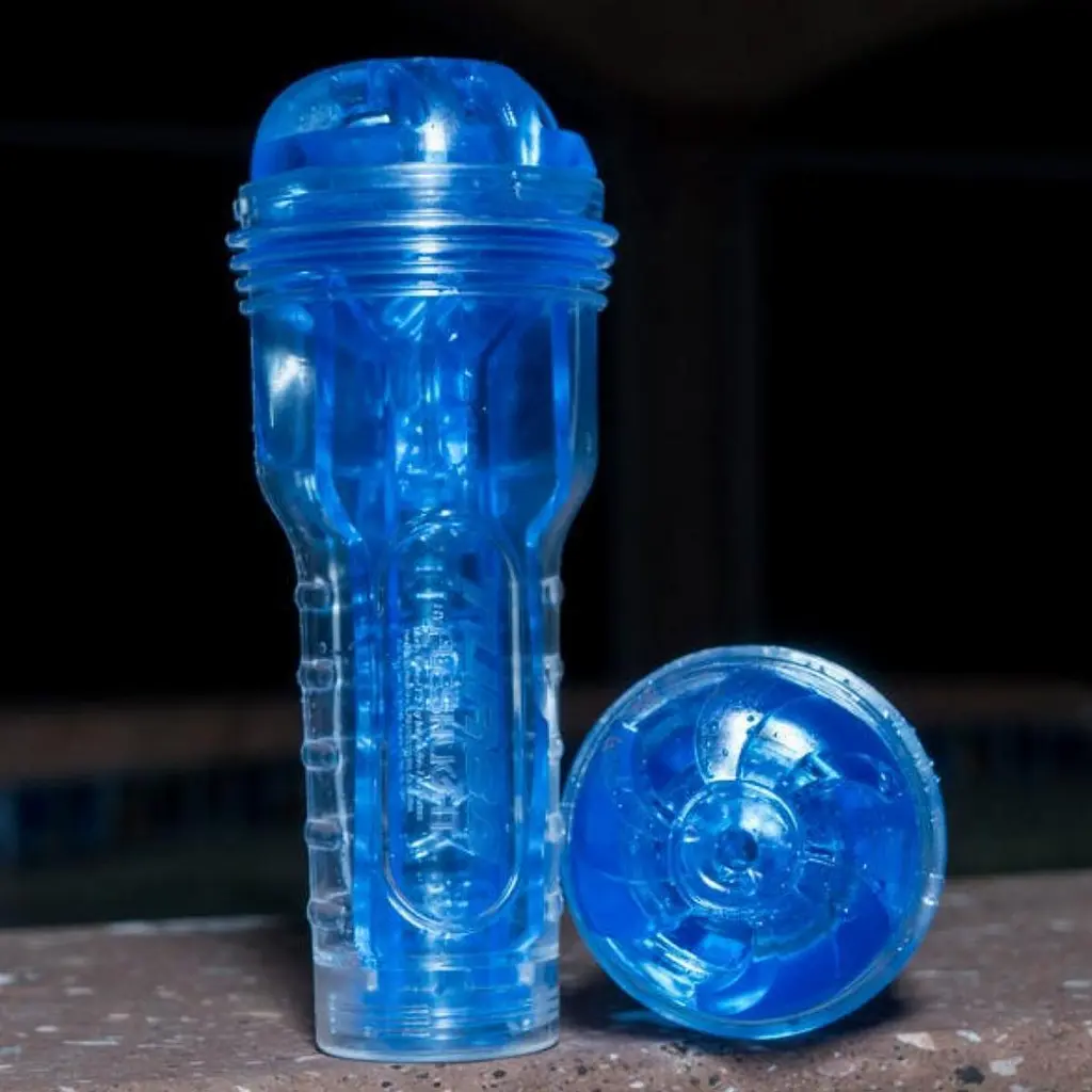 Мастурбатор Fleshlight Turbo Thrust (блакитний) - фото 5