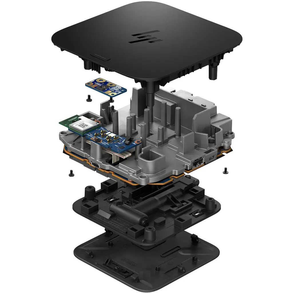 Мульти-адаптер - хаб - док-станція HP USB-C Dock G6 (9X3V1UT) Type-C (USB 3.1) to HDMI / 3x USB 3.1 / Type-C / 2xDP / RJ45 чорна - фото 7