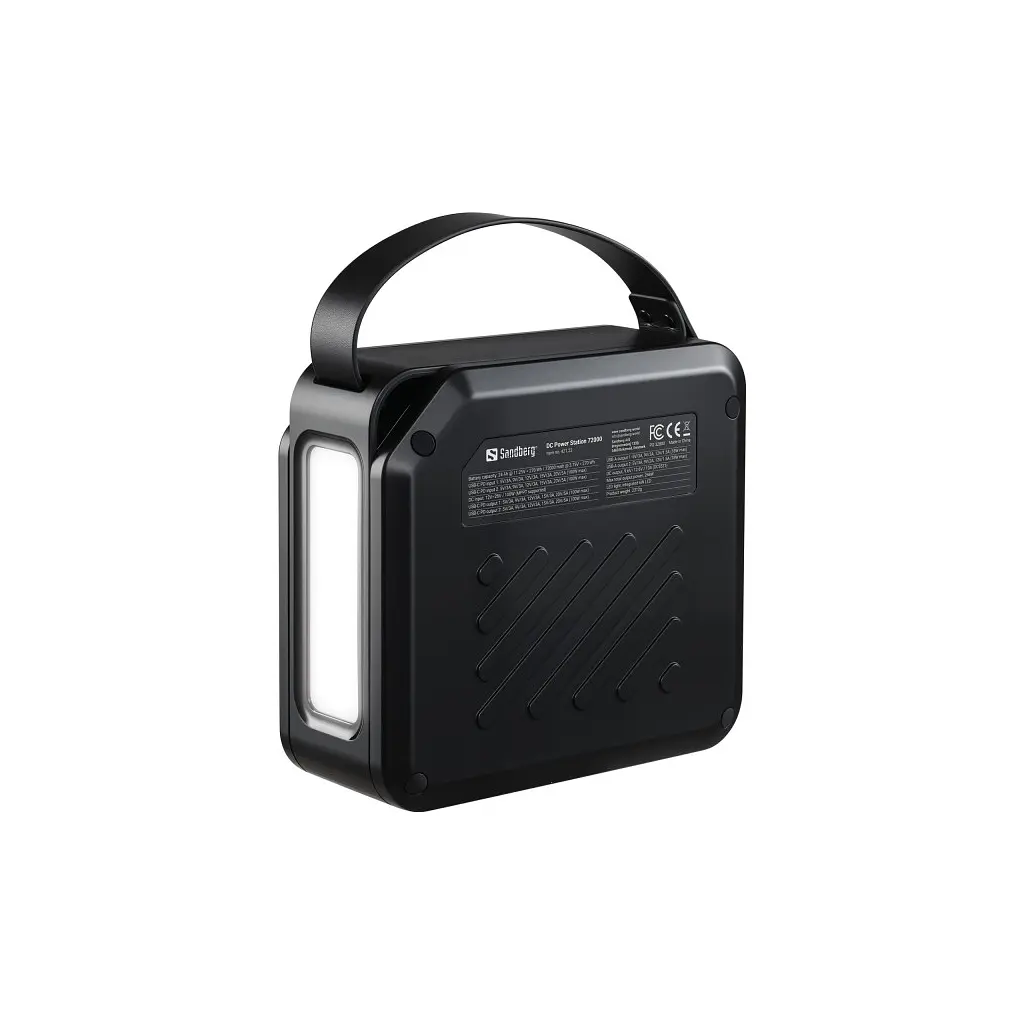 Батарея універсальна Sandberg 72000mAh max 268W, DC9,612,6V/10A, PD/100W(In/Out), LiMnFePO (421-22) - фото 3