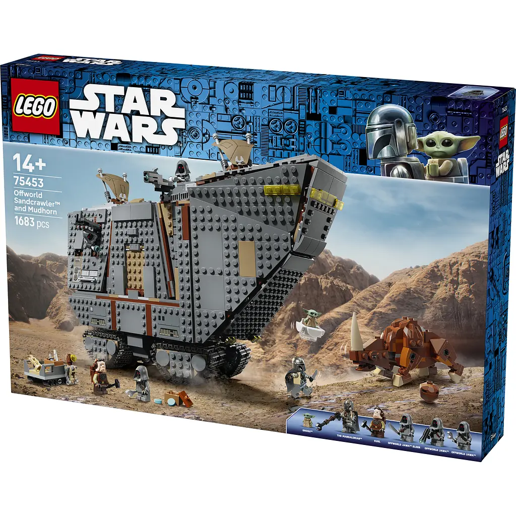 Конструктор LEGO Star Wars Піщаний всюдихід Offworld і мадхорн 1683 ел. (75453) - фото 2