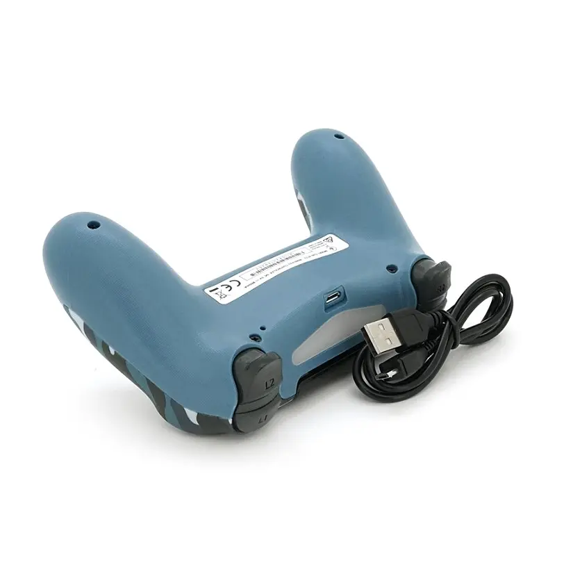 Геймпад джойстик DoubleShock Wireless PS4 Double Motor Vibration DUALSHOCK 4 Haki-Blue - фото 4