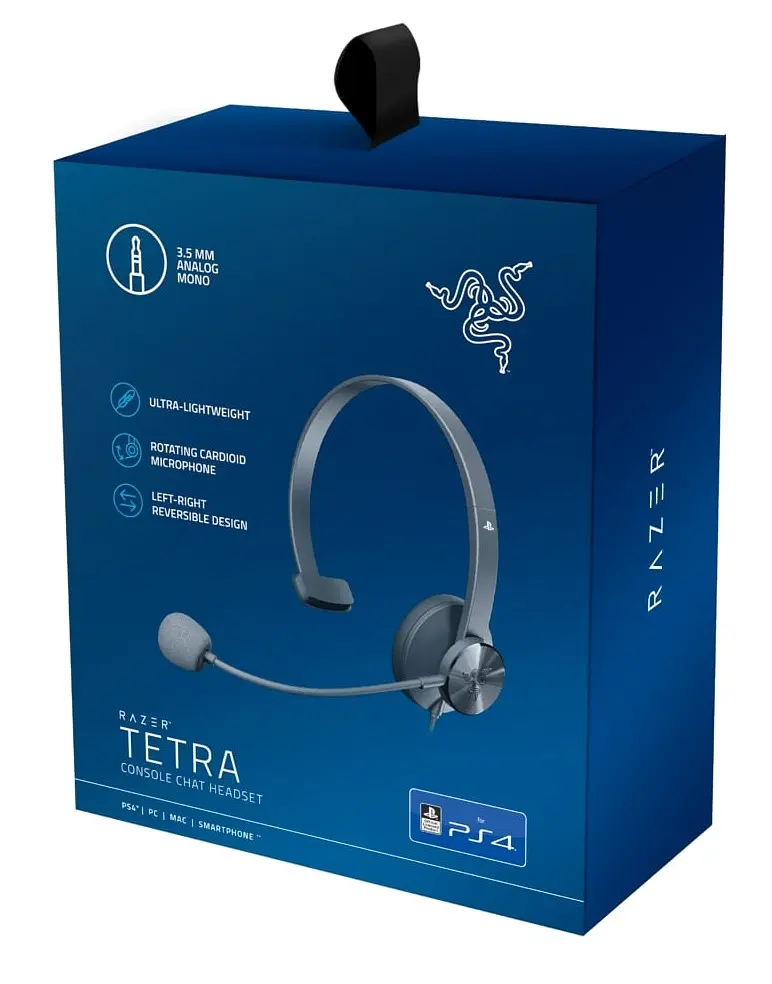 Гарнитура консольная Razer Tetra для PS4 3.5 мм Black (RZ04-02920200-R3G1) - фото 3