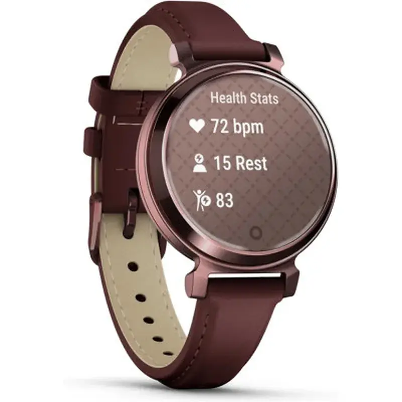 Смарт-годинник Garmin Lily 2 Classic, DarkBronze/Mulberry (010-02839-03) - фото 3