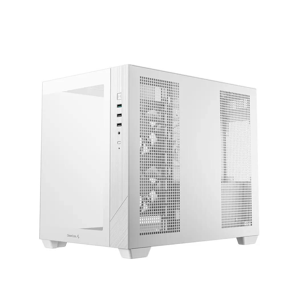 Корпус Deepcool CG330 3F White без БЖ (R-CG330-WHNGM3-G) - фото 5
